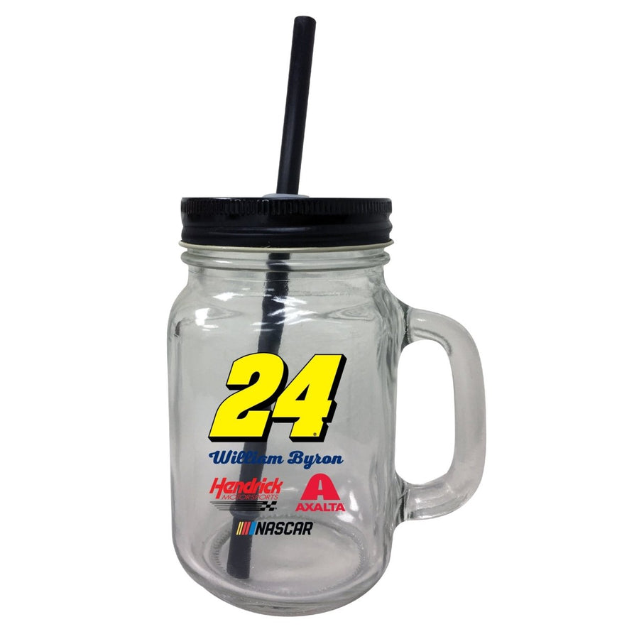 R and R Imports Officially Licensed NASCAR William Byron 24 Jar Tumbler for 2020 Image 1