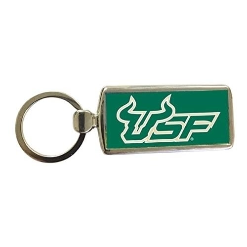 South Florida Bulls Metal Keychain Image 1