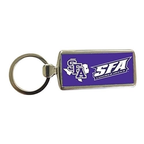 Stephen F. Austin State University Metal Keychain Image 1