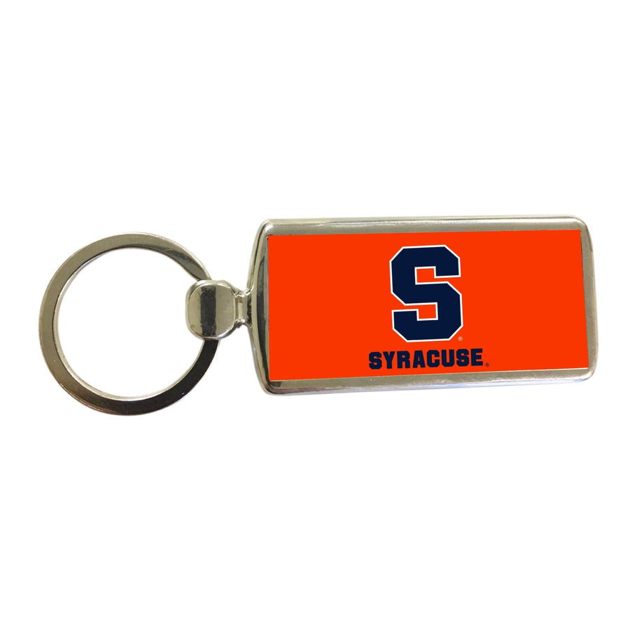 Syracuse Orange Metal Keychain Image 1