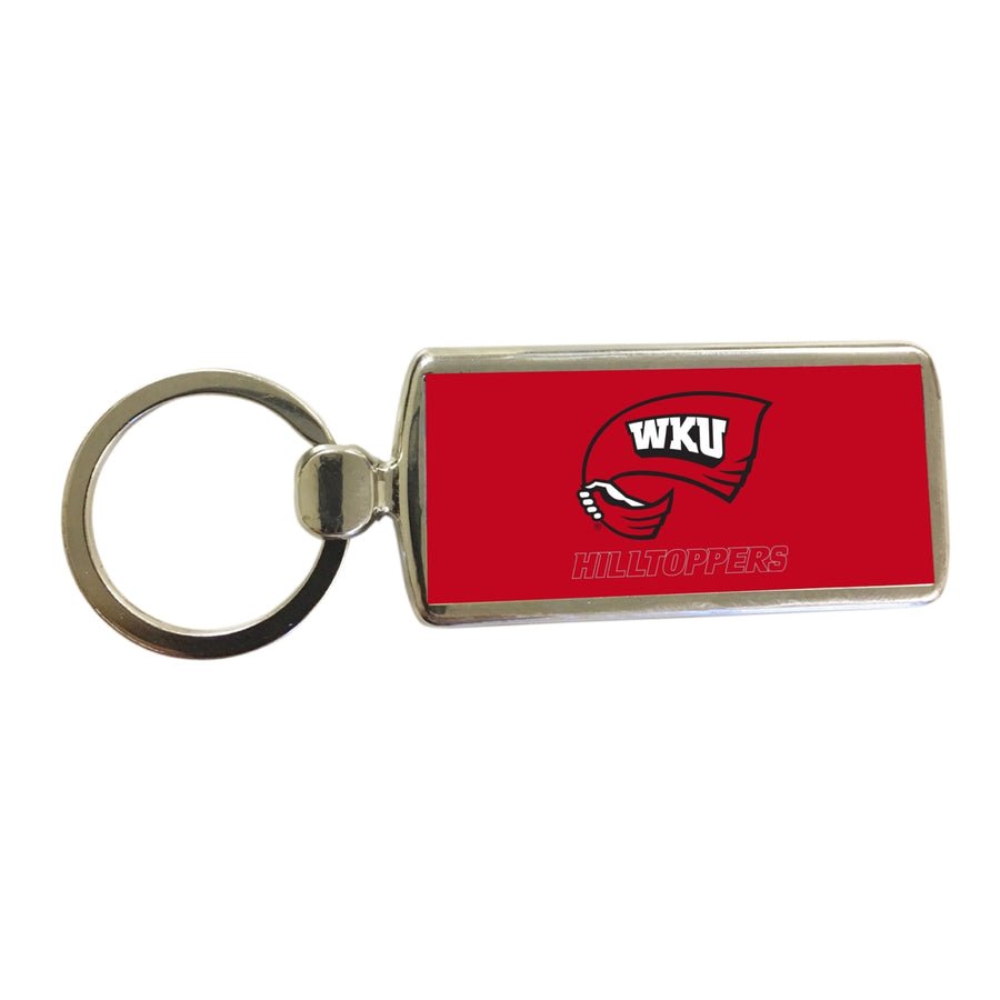 Western Kentucky Hilltoppers Metal Keychain Image 1