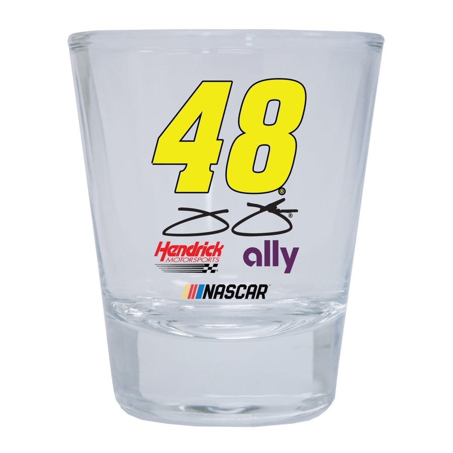 R and R Imports Inc Jimmie Johnson 48 Shot Glass Round for 2020 Image 1