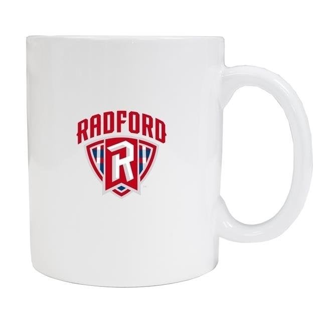 Radford University Highlanders White Ceramic NCAA Fan Mug 2-Pack (White) Image 1