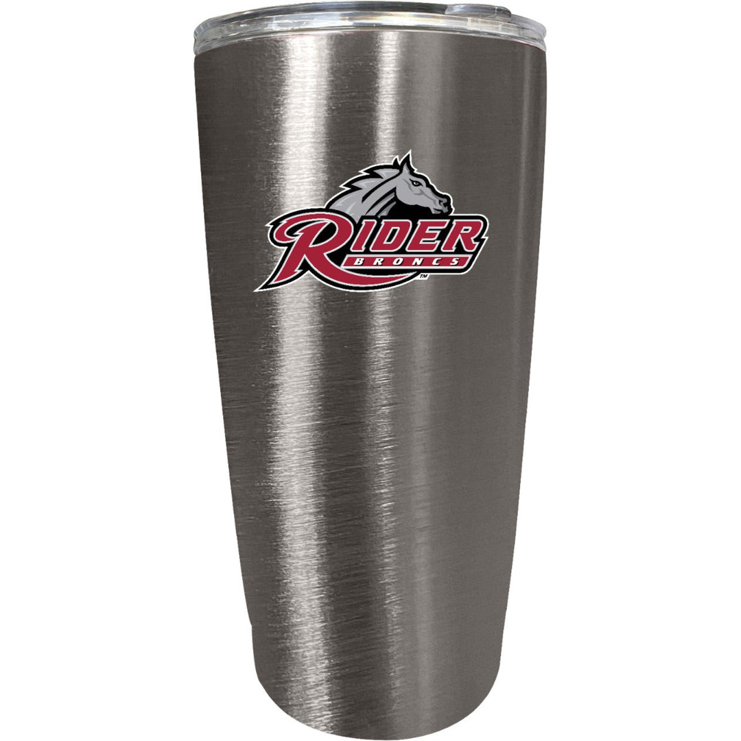 Rider University Broncs 16 oz Insulated Stainless Steel Tumbler colorless Image 1