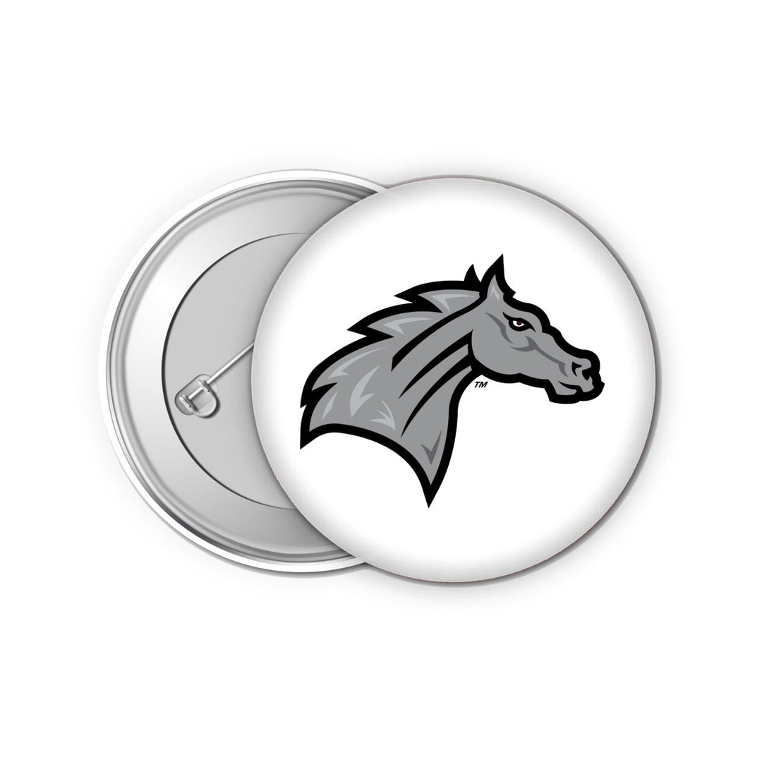 Rider University Broncs 1-Inch Button Pins (4-Pack)  Show Your School Spirit Image 1