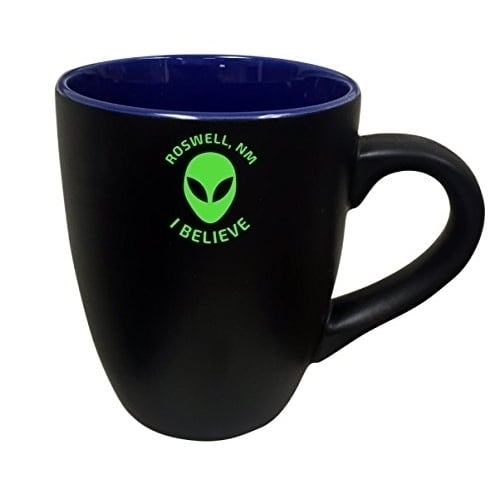 Roswell Mexico UFO Alien Ceramic Mug 2 Pack Image 1