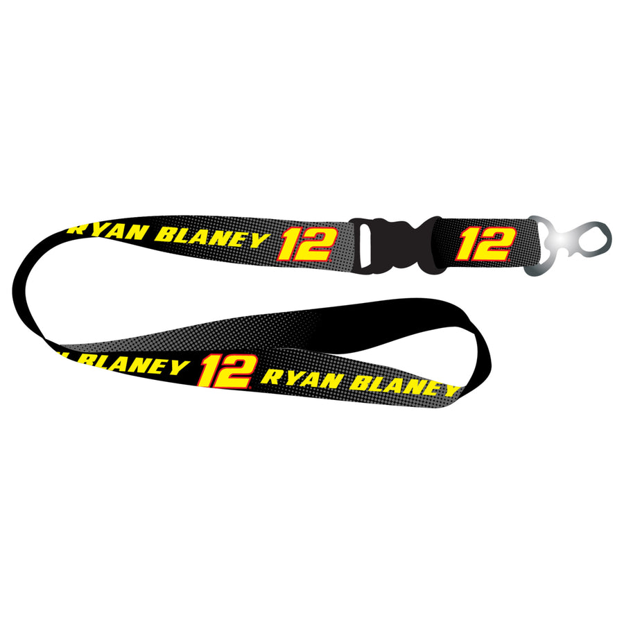 Ryan Blaney 12 NASCAR Lanyard  for 2022 Image 1
