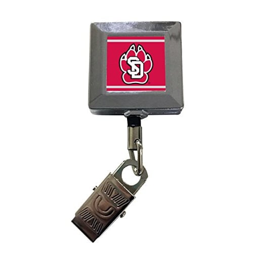 South Dakota Coyotes 2-Pack Retractable Badge Holder Image 1