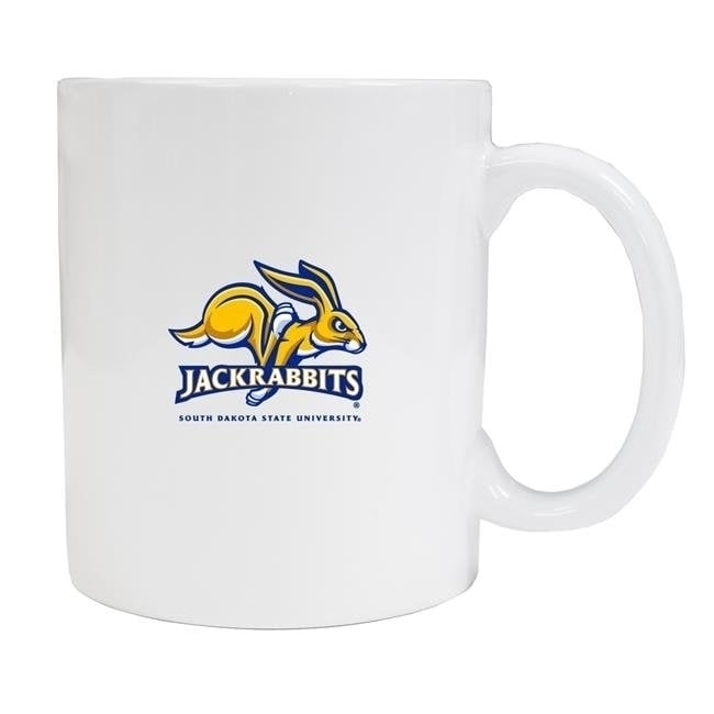 South Dakota State Jackrabbits White Ceramic NCAA Fan Mug 2-Pack (White) Image 1