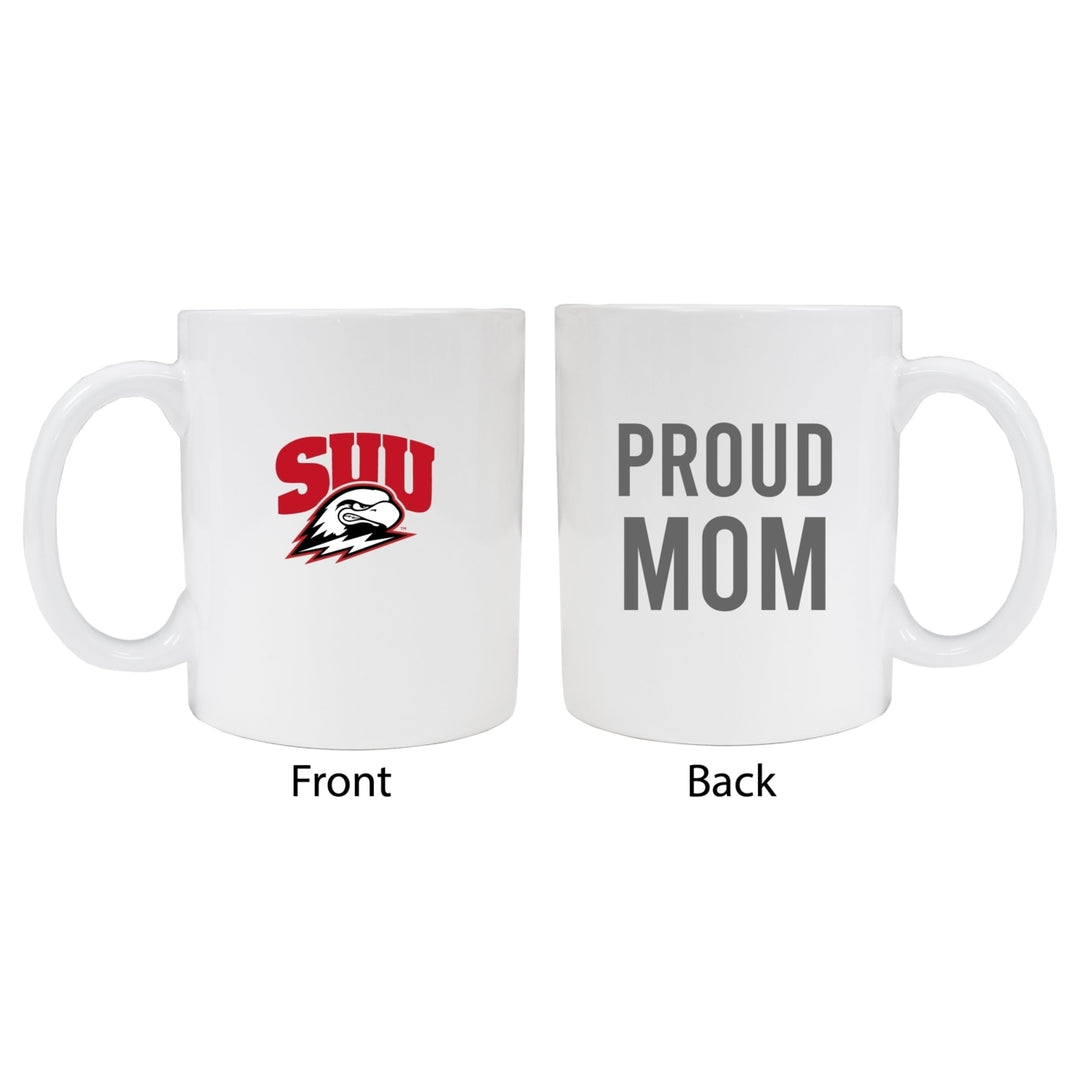 Southern Utah University Proud Mom Ceramic Coffee Mug - White (2 Pack) Image 1