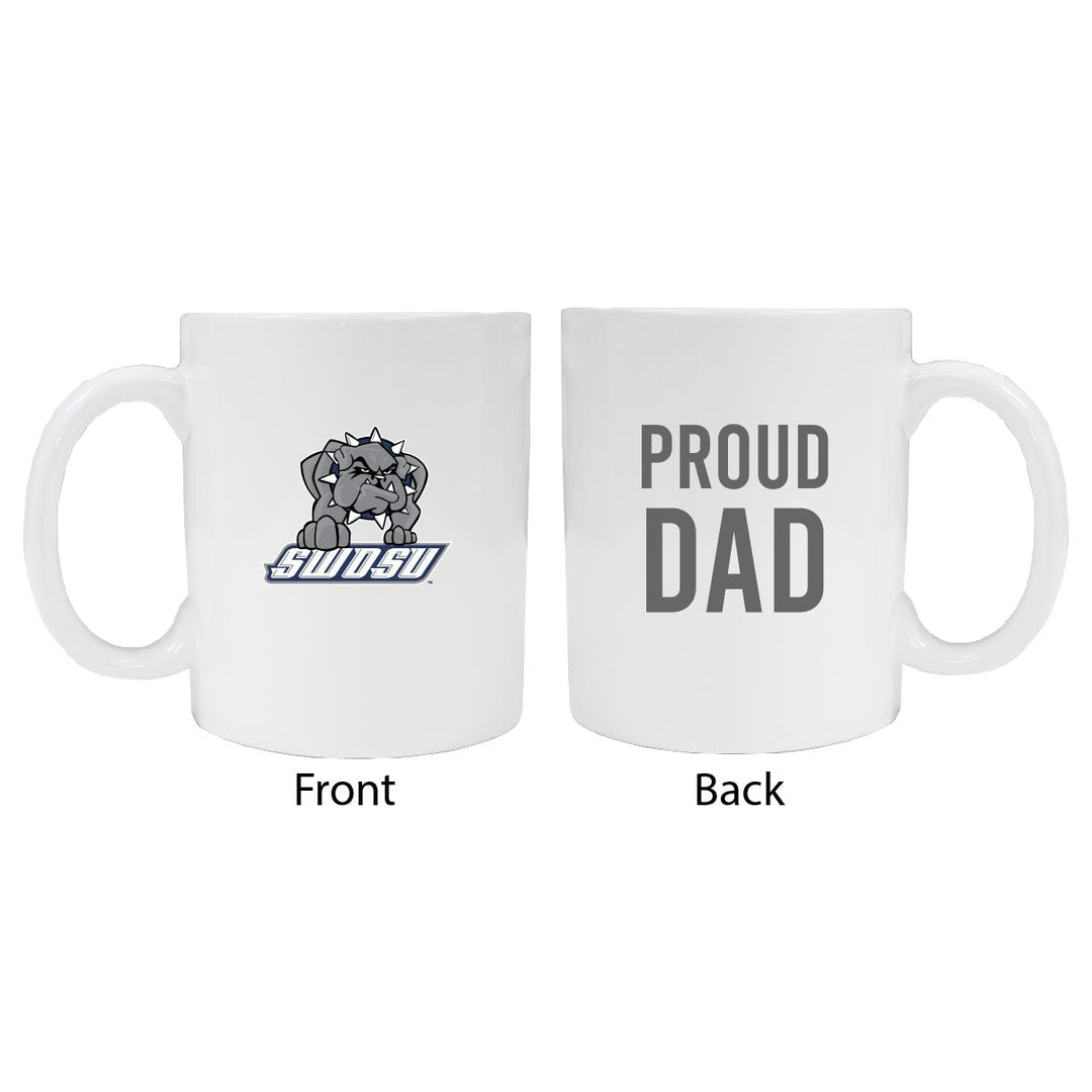 Southwestern Oklahoma State University Proud Dad Ceramic Coffee Mug - White Image 1