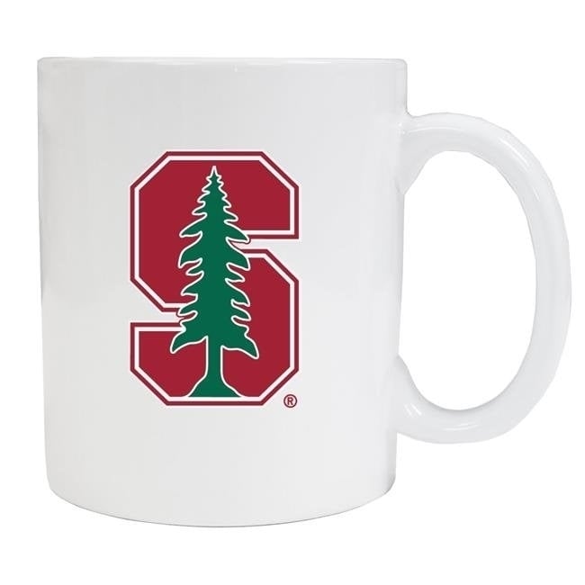 Stanford University White Ceramic Mug 2-Pack (White). Image 1