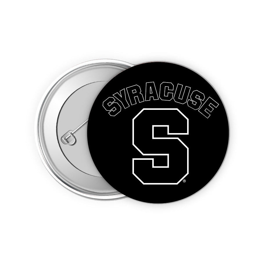 Syracuse Orange 2-Inch Button Pins (4-Pack) Show Your School Spirit Image 1