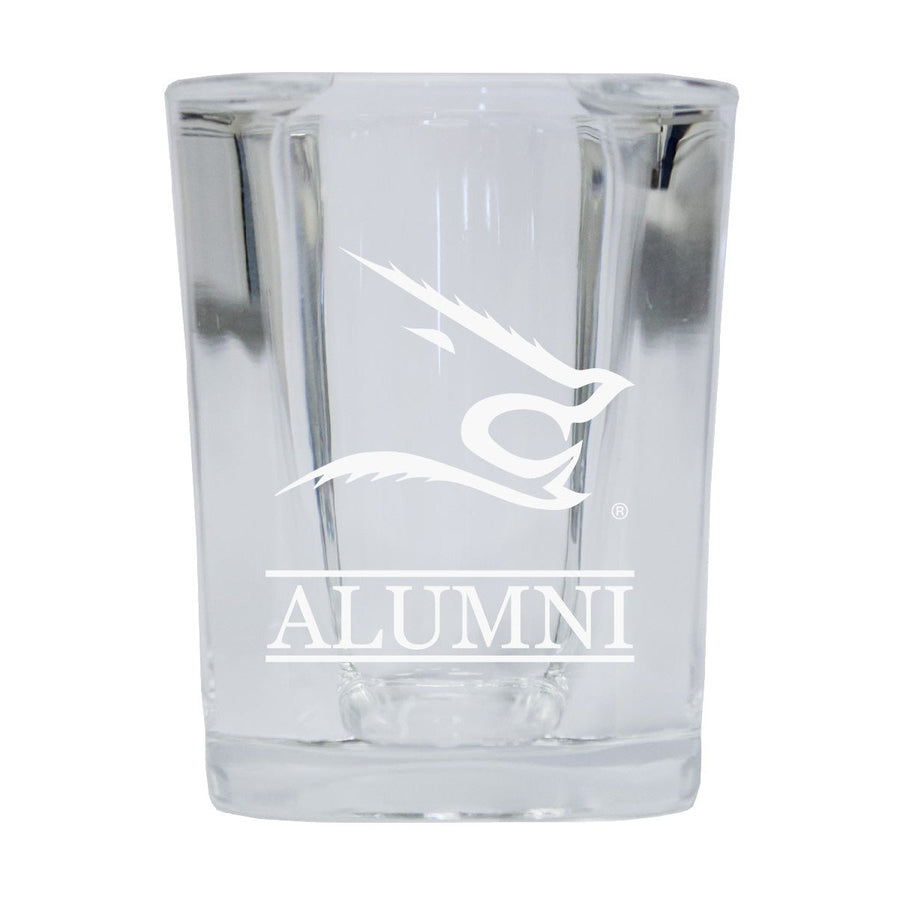 NCAA Texas AandM Kingsville Javelinas Alumni 2oz Laser Etched Square Shot Glass Image 1