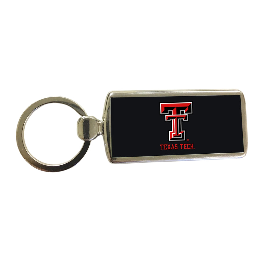 Texas Tech Red Raiders Metal Keychain Image 1