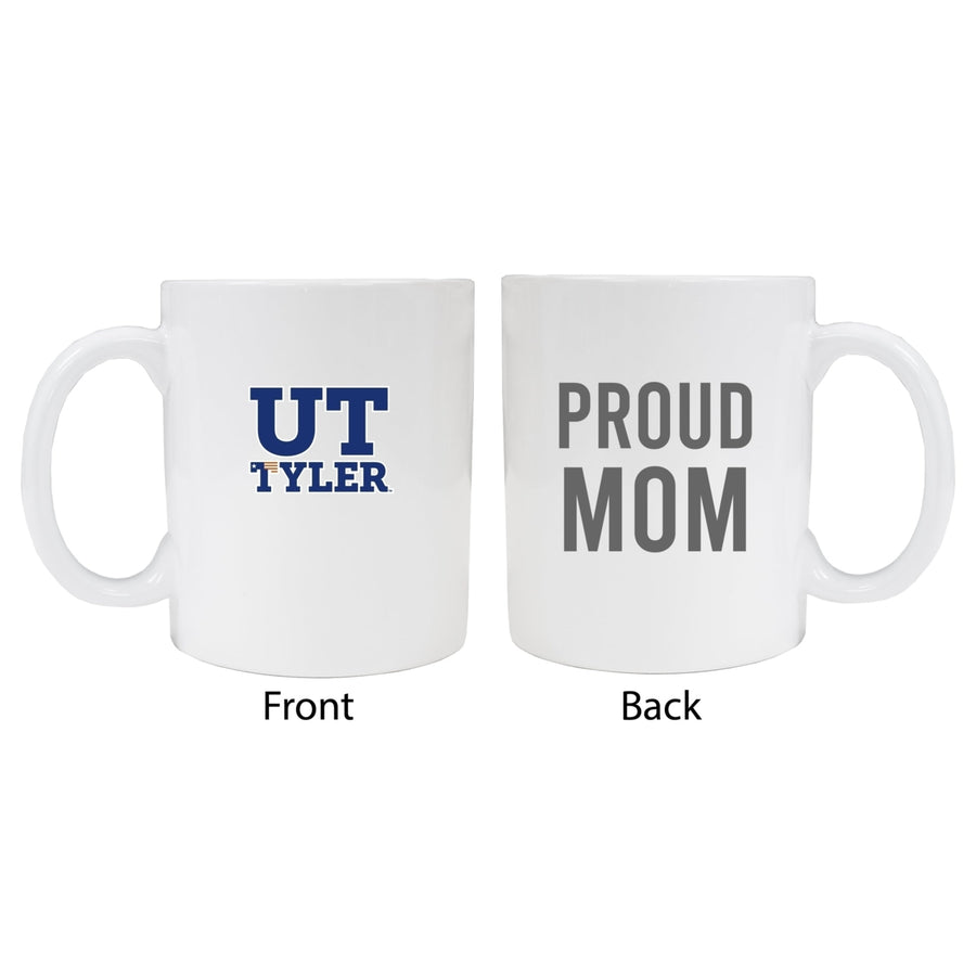 The University of Texas at Tyler Proud Mom Ceramic Coffee Mug - White (2 Pack) Image 1