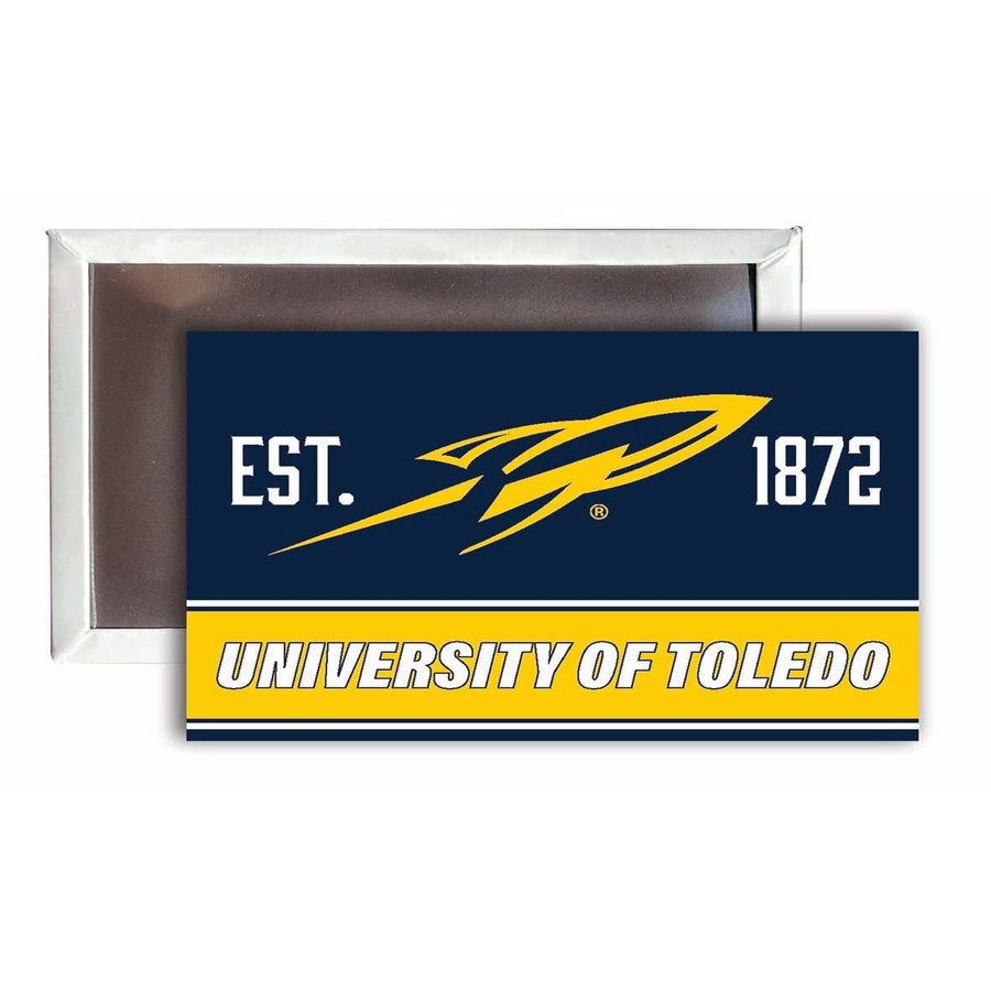 Toledo Rockets 2x3-Inch NCAA Vibrant Collegiate Fridge Magnet - Multi-Surface Team Pride Accessory Single Unit Image 1