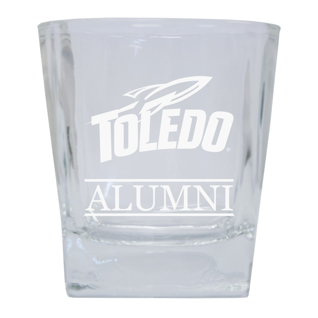 Toledo Rockets Alumni Elegance - 5 oz Etched Shooter Glass Tumbler 2-Pack Image 1