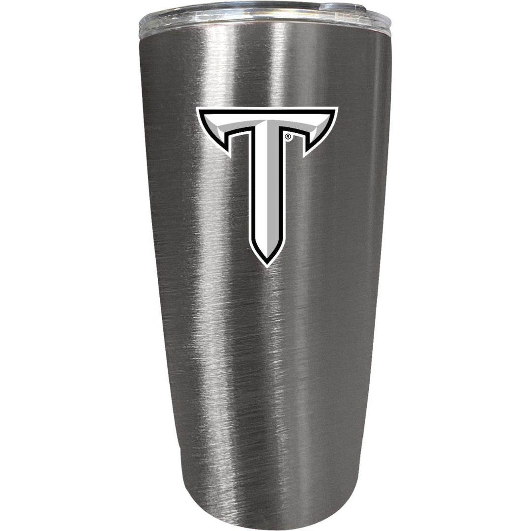 Troy University 16 oz Insulated Stainless Steel Tumbler colorless Image 1