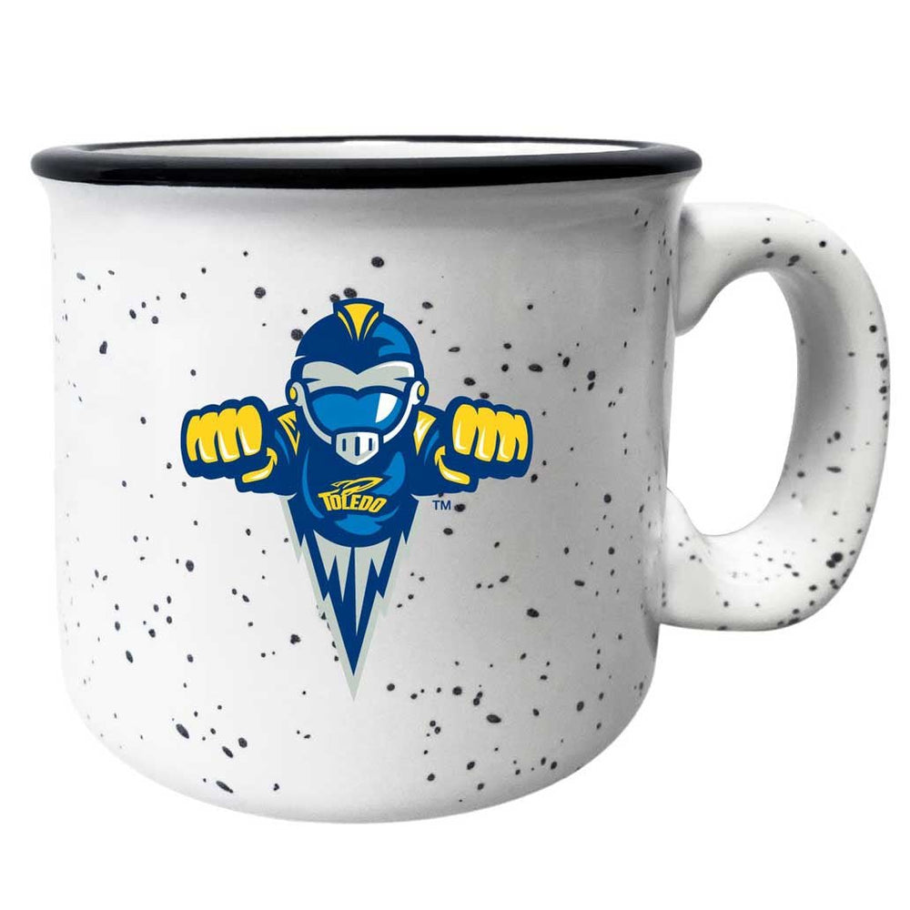 Toledo Rockets Speckled Ceramic Camper Coffee Mug - Choose Your Color Image 2