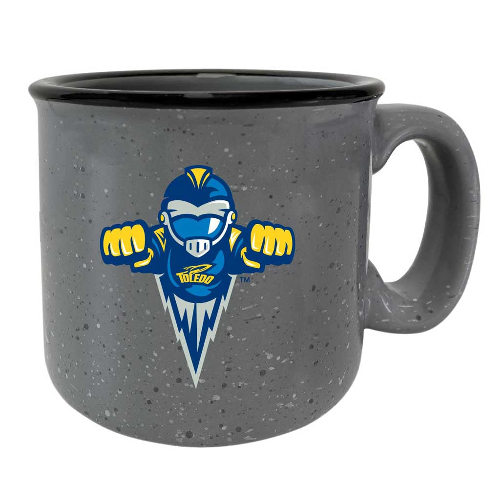 Toledo Rockets Speckled Ceramic Camper Coffee Mug - Choose Your Color Image 3