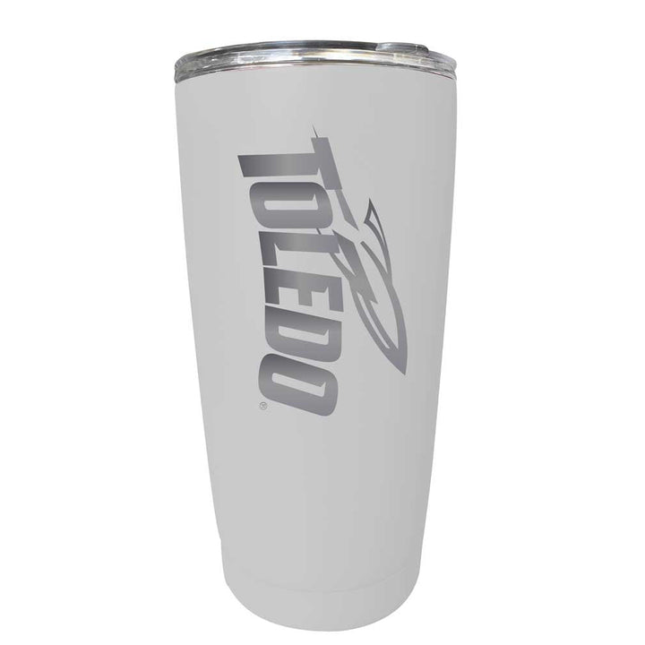 Toledo Rockets NCAA Laser-Engraved Tumbler - 16oz Stainless Steel Insulated Mug Choose Your Color Image 3