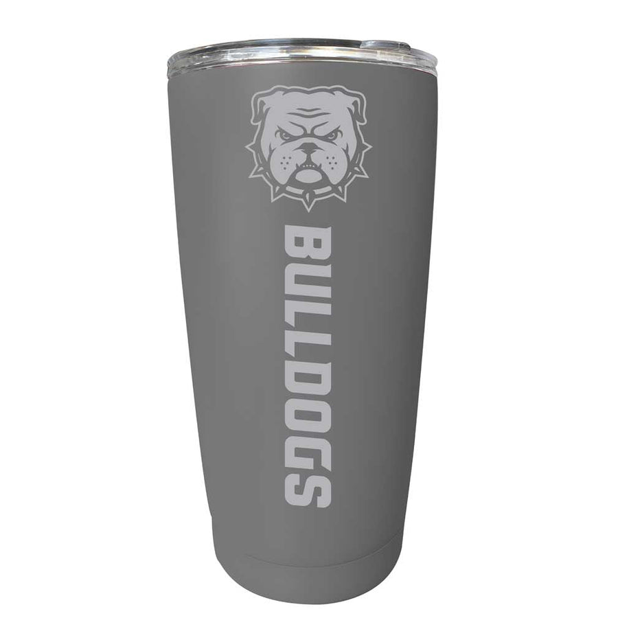 Truman State University Etched 16 oz Stainless Steel Tumbler (Gray) Image 1