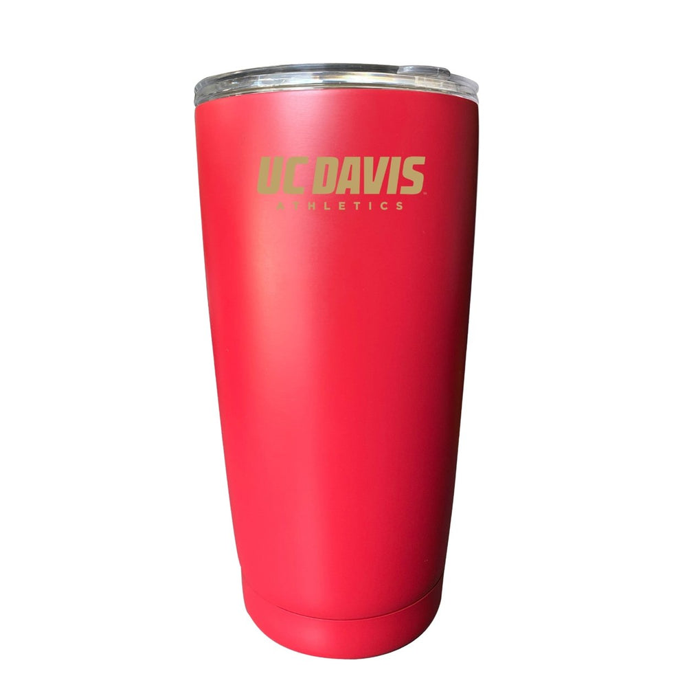 UC Davis Aggies NCAA Insulated Tumbler - 16oz Stainless Steel Travel Mug Choose Your Color Image 2