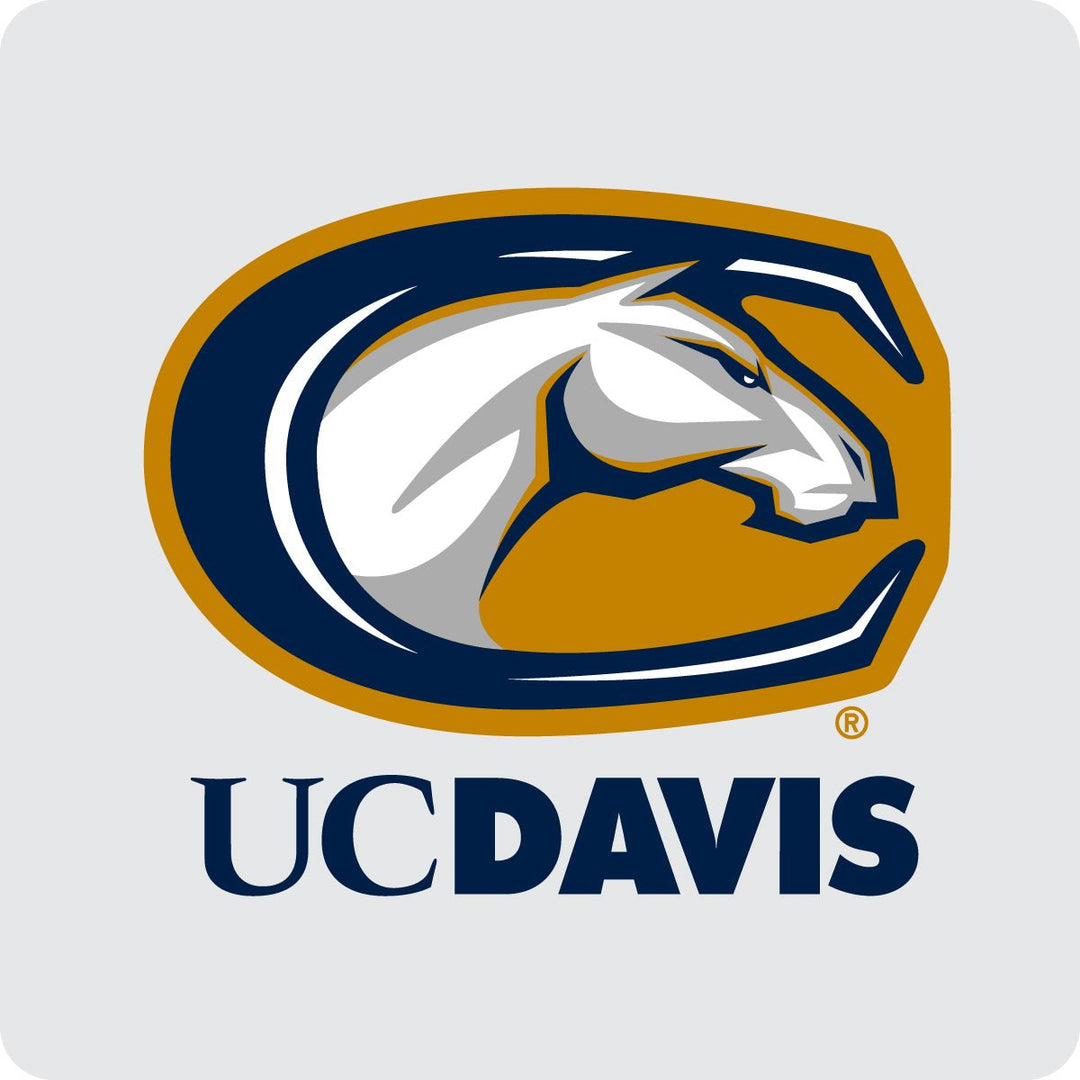 UC Davis Aggies Officially Licensed Coasters - Choose Marble or Acrylic Material for Ultimate Team Pride Image 1