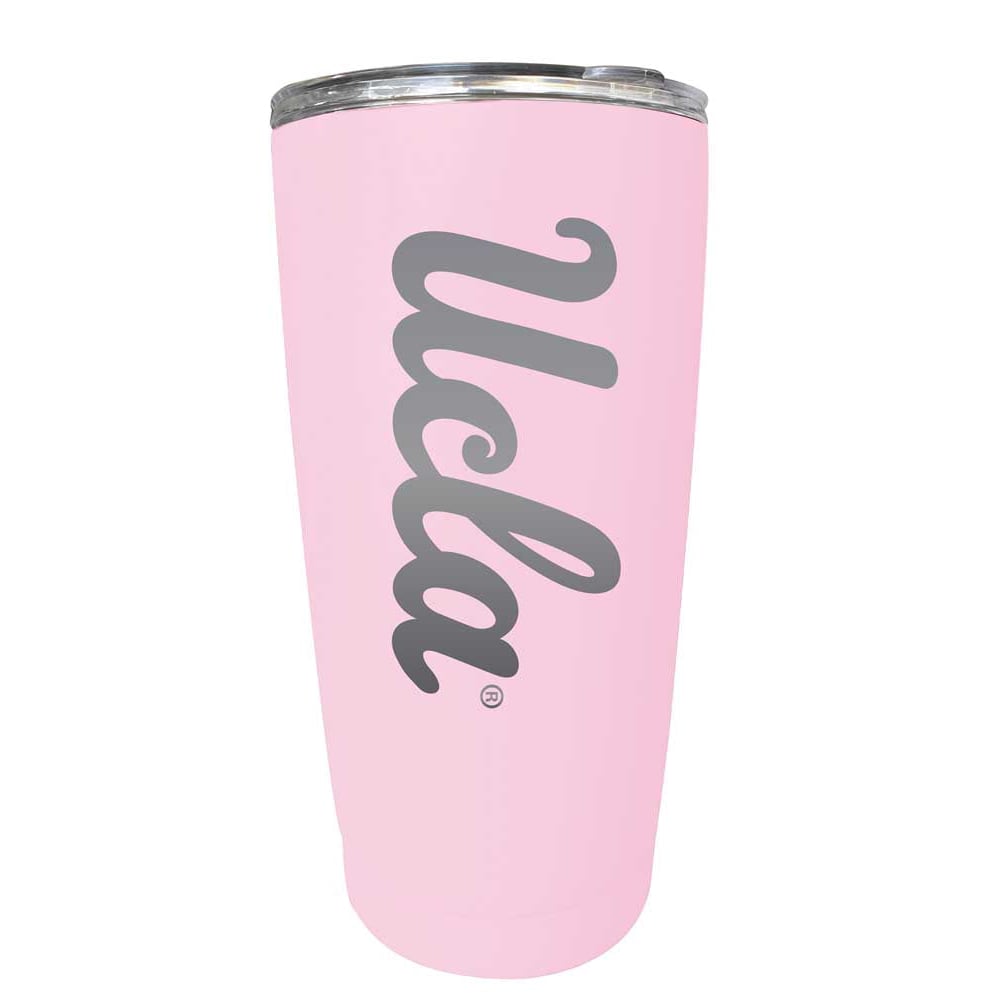 UCLA Bruins Etched 16 oz Stainless Steel Tumbler (Gray) Image 2