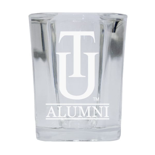 Tuskegee University Alumni Etched Square Shot Glass Image 1