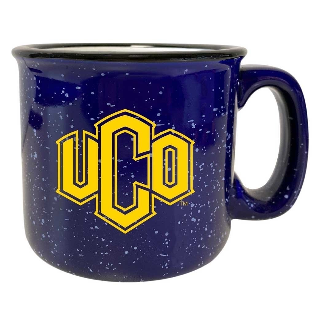 University of Central Oklahoma Bronchos Speckled Ceramic Camper Coffee Mug - Choose Your Color Image 1