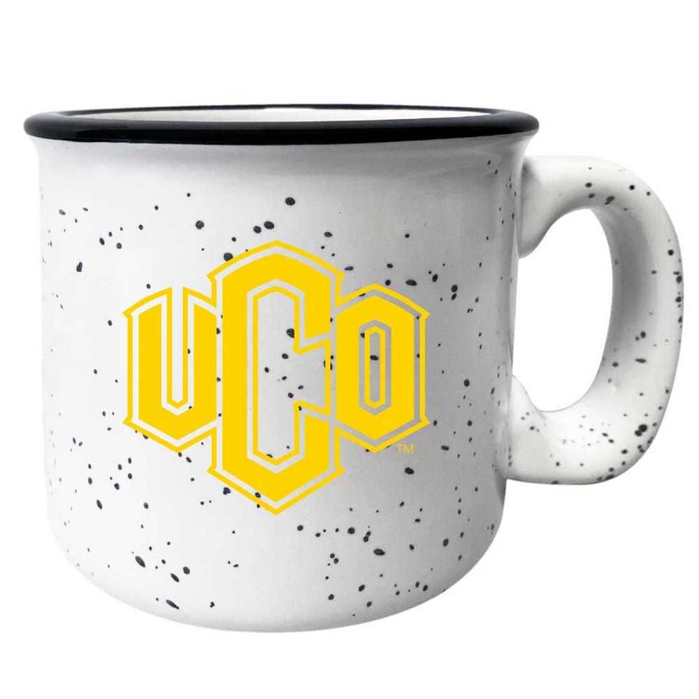 University of Central Oklahoma Bronchos Speckled Ceramic Camper Coffee Mug - Choose Your Color Image 2