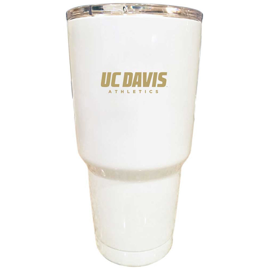 UC Davis Aggies 24 oz Choose Your Color Insulated Stainless Steel Tumbler Choose Your Color. Image 1