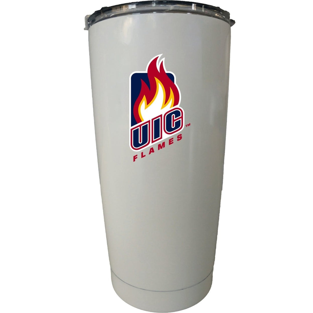 University of Illinois at Chicago Choose Your Color Insulated Stainless Steel Tumbler Glossy brushed finish Image 2