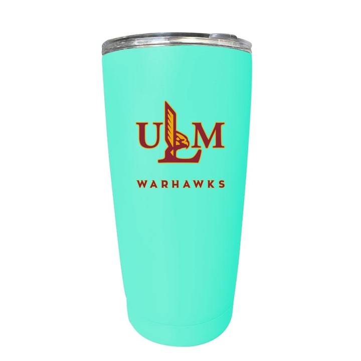 University of Louisiana Monroe NCAA Insulated Tumbler - 16oz Stainless Steel Travel Mug Choose Your Color Image 3