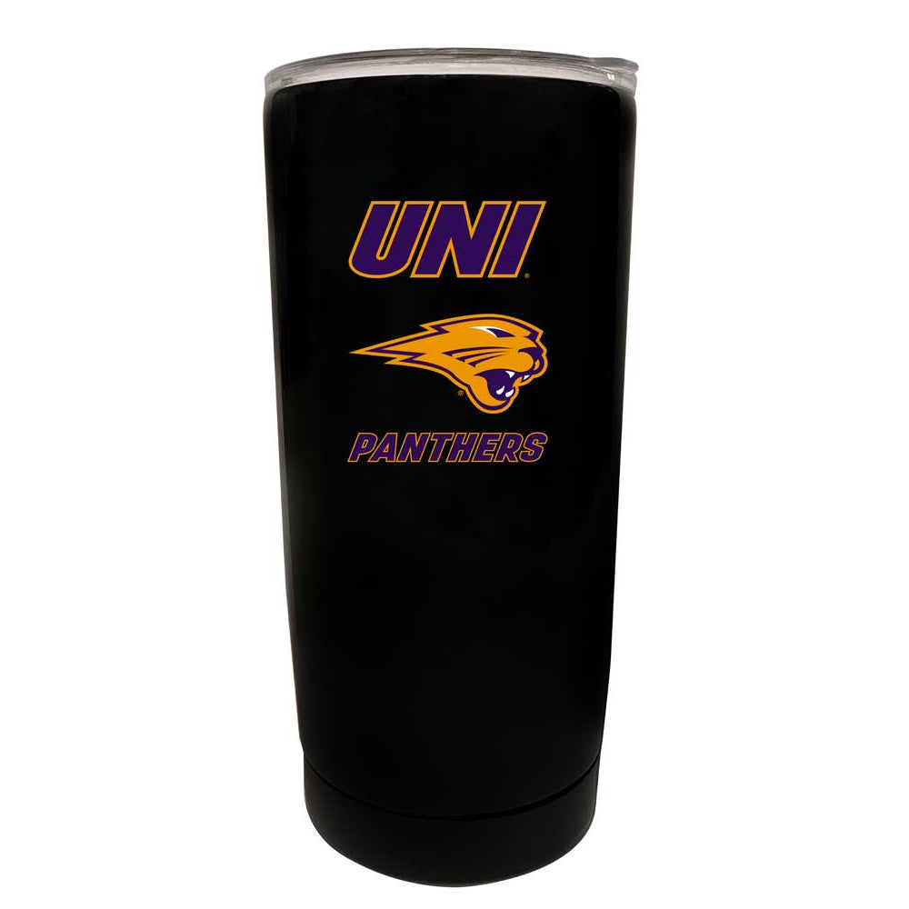 University of Northern Iowa Choose Your Color Insulated Stainless Steel Tumbler Glossy brushed finish Image 1