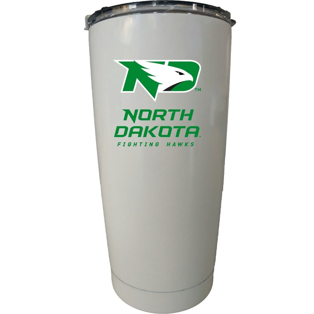 University of North Dakota Choose Your Color Insulated Stainless Steel Tumbler Glossy brushed finish Image 2