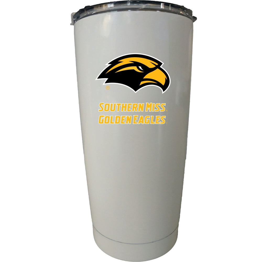 University of Southern Mississippi Choose Your Color Insulated Stainless Steel Tumbler Glossy brushed finish Image 2
