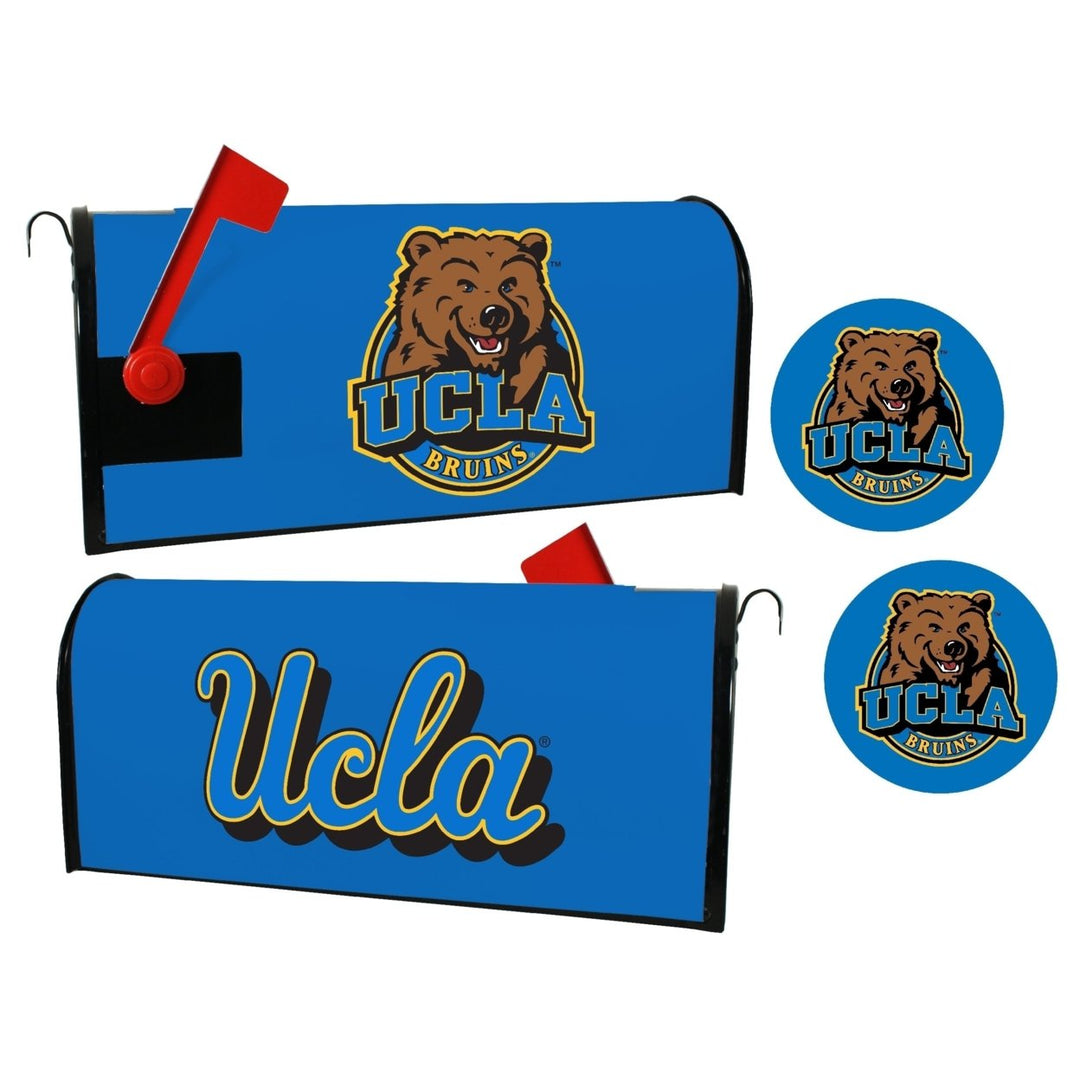 UCLA Bruins NCAA Officially Licensed Mailbox Cover and Sticker Set Image 1