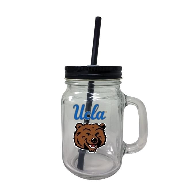 UCLA Bruins Mason Jar Glass Image 1