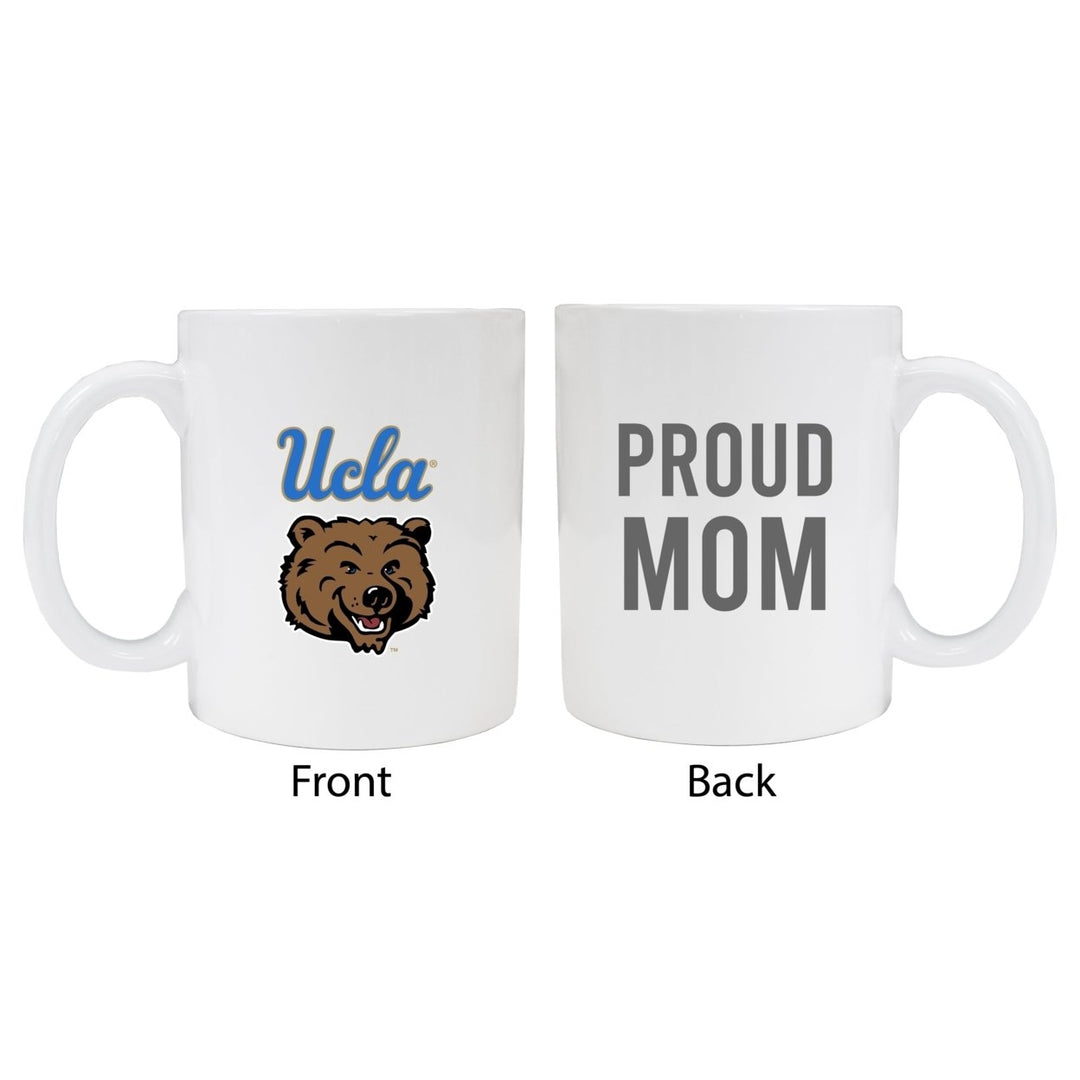 UCLA Bruins Proud Mom Ceramic Coffee Mug - White Image 1