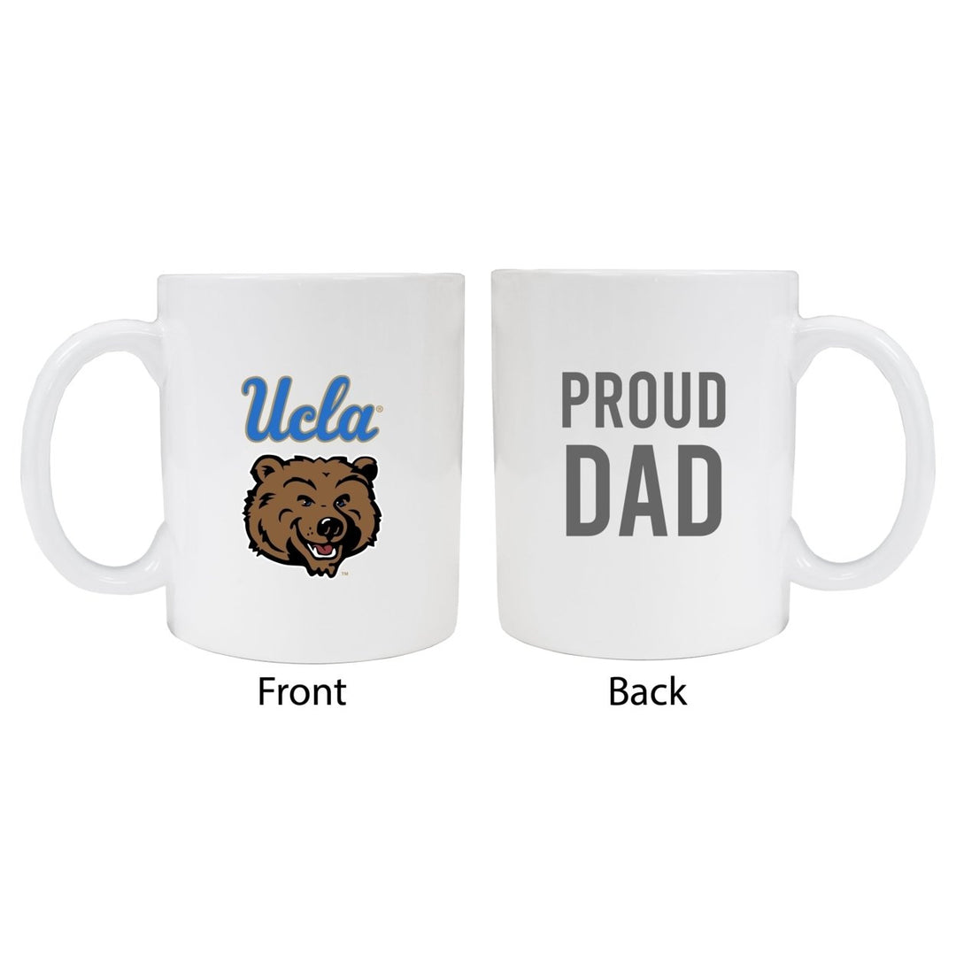 UCLA Bruins Proud Dad Ceramic Coffee Mug - White Image 1