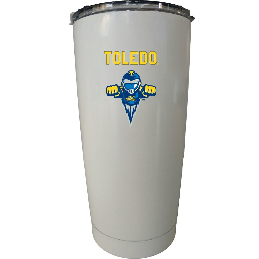 University of Toledo Choose Your Color Insulated Stainless Steel Tumbler Glossy brushed finish Image 2