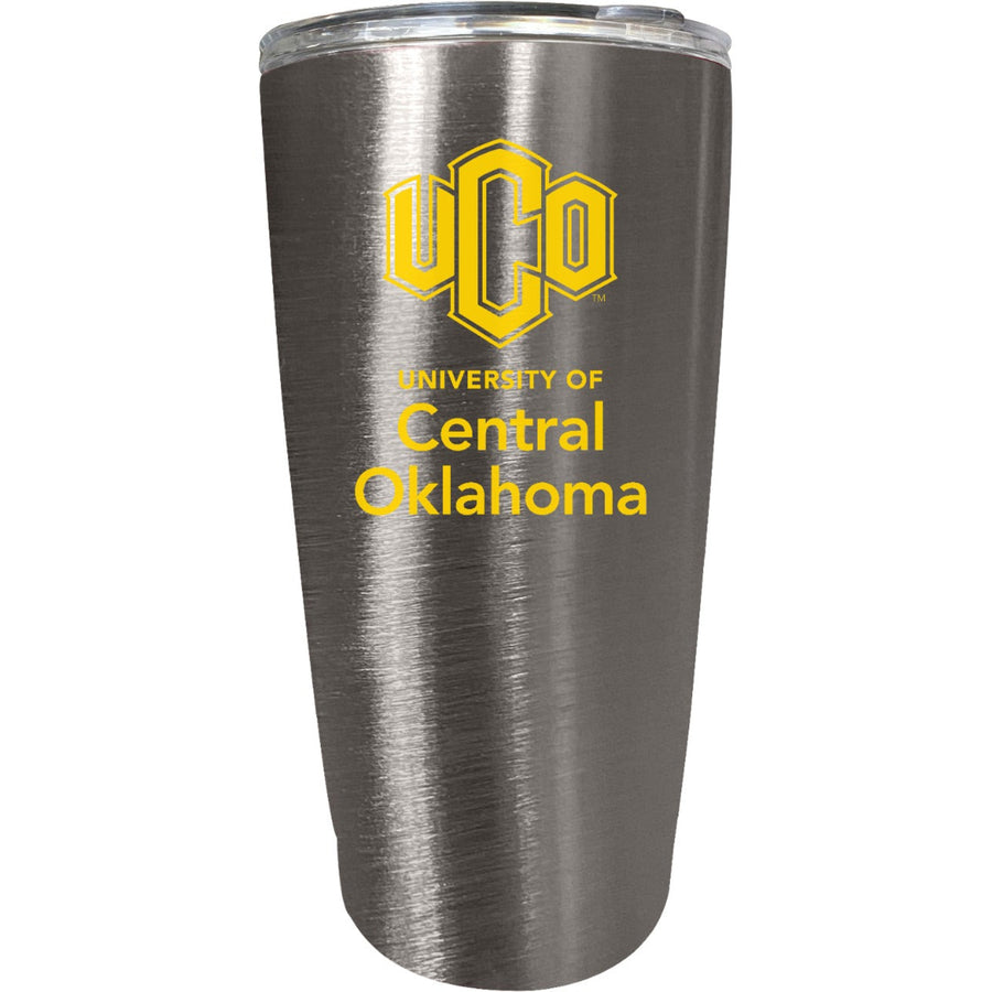 University of Central Oklahoma Bronchos 16 oz Insulated Stainless Steel Tumbler colorless Image 1