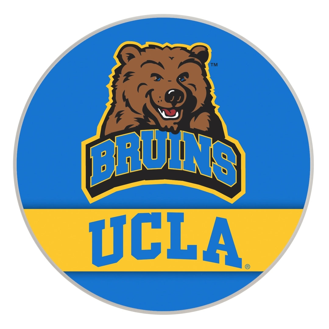 UCLA Bruins Officially Licensed Paper Coasters (4-Pack) - Vibrant Furniture-Safe Design Image 1