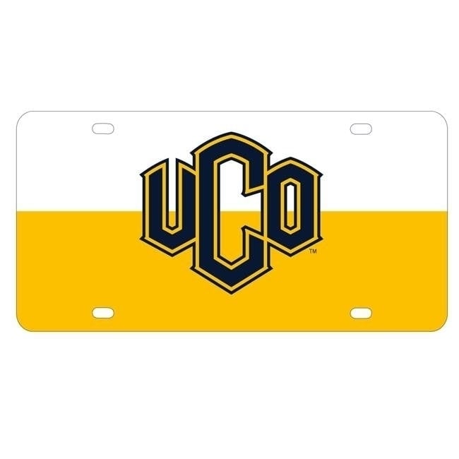 NCAA University of Central Oklahoma Bronchos Metal License Plate - Lightweight Sturdy and Versatile Image 1