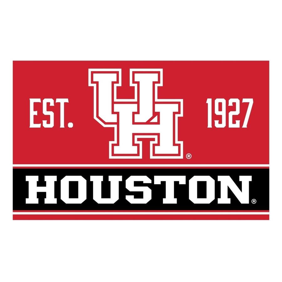 University of Houston Wood Sign with Frame Image 1