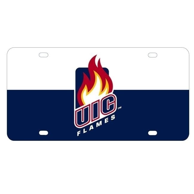 NCAA University of Illinois at Chicago Metal License Plate - Lightweight Sturdy and Versatile Image 1