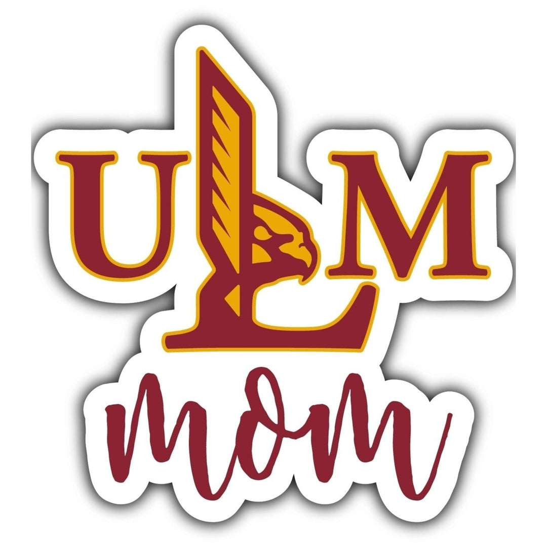 University of Louisiana Monroe 4-Inch Proud Mom NCAA - Durable School Spirit Vinyl Decal Perfect Image 1